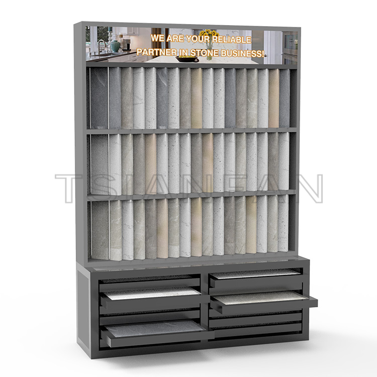 Newly designed a large number of quartz stone sample combination racks-SG004