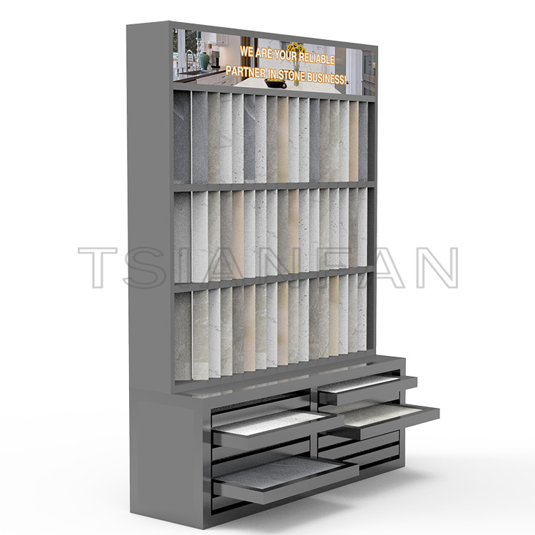 Newly designed a large number of quartz stone sample combination racks-SG004 - Image 4