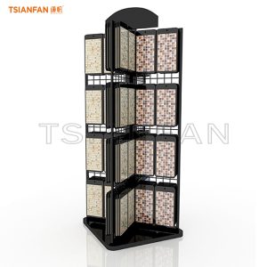 order mosaic rotating exhibition stand