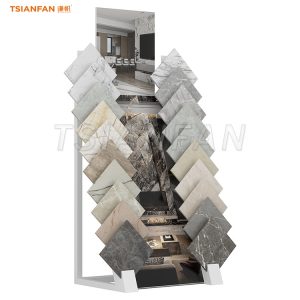 Outdoor paver sample stand for landscaping centers-CE105