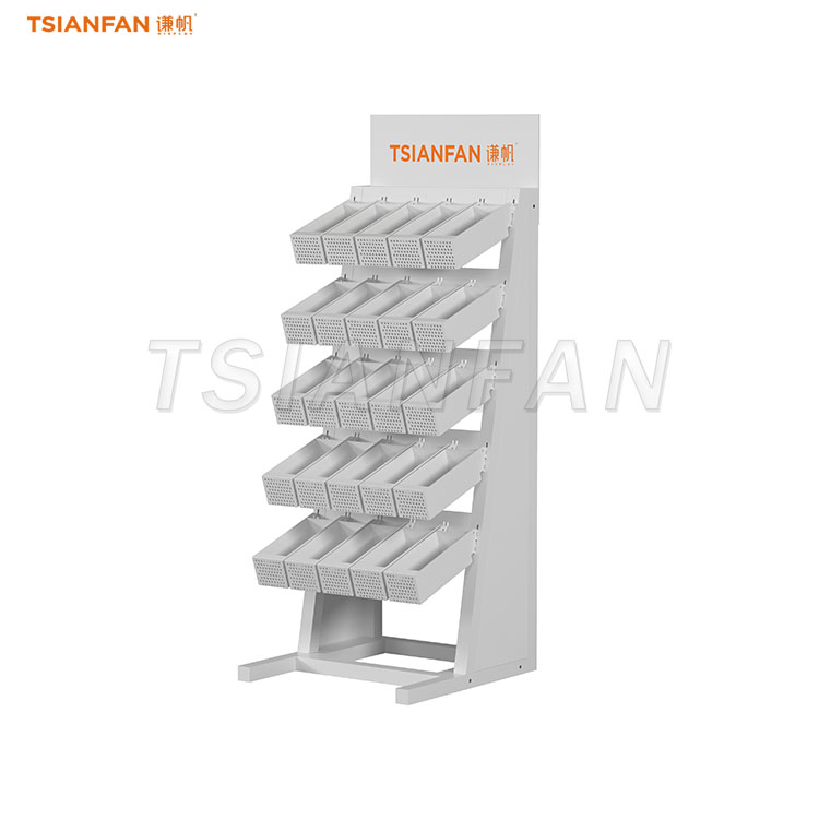 outdoor stone display rack pebble display rack-SE105 - Image 4