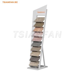 paving stone display rack natural stone display stand-SW341