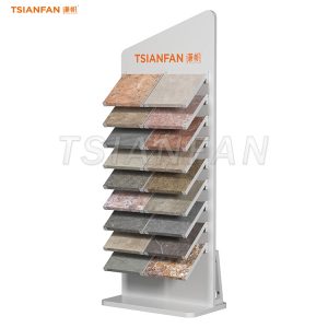 porcelain tile display stand flooring racks-SW351