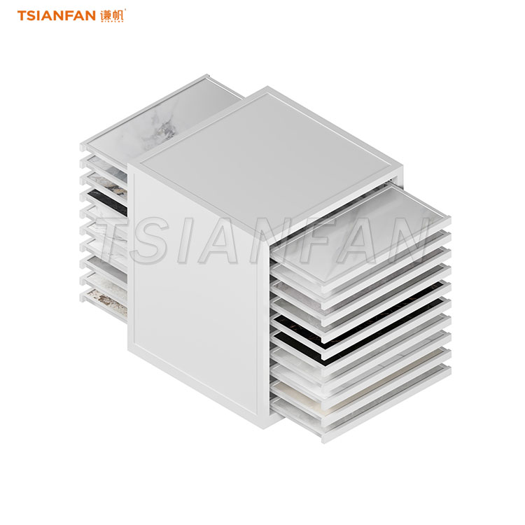 porcelain tiles display drawers -CC010