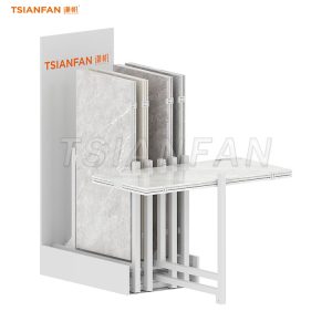 porcelain tiles rotating display stand stone sliding displays-CT2216