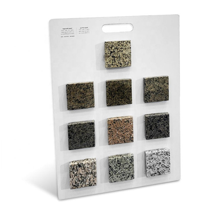 Portable Mosaic Tile Smple Display Boards With Handle MDF Panel Stone displays - Image 2