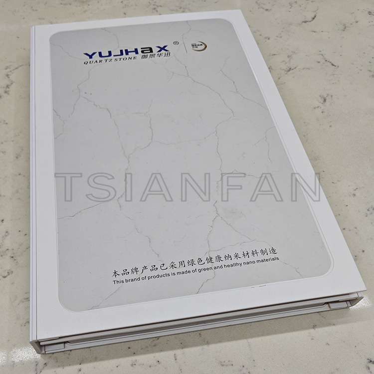 Portable stone sample display booklet can be folded out - Image 2
