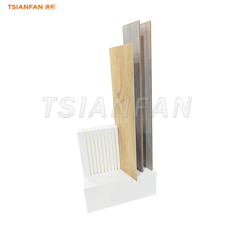 premium hardwood flooring display rack MDF display rack