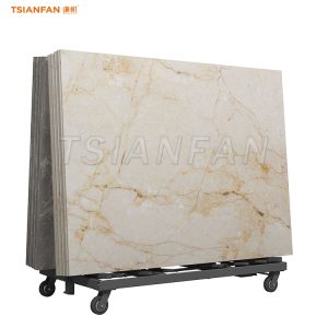 premium quality marble stone slab display stand-SD059