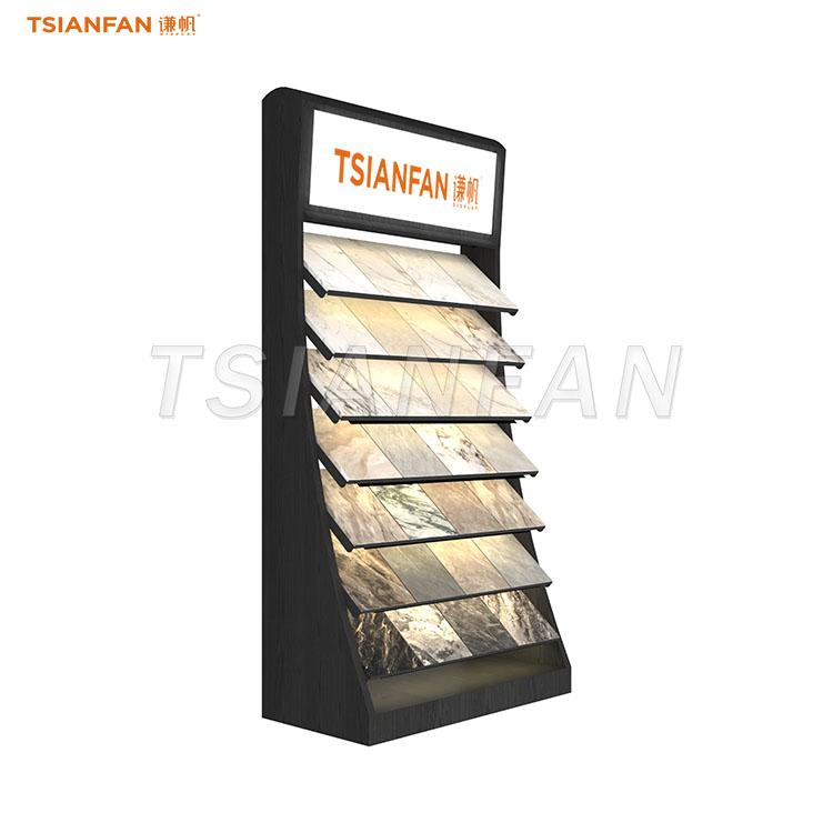 Professional Exhibition Stone Sample Display Rack-CL021 - Image 3