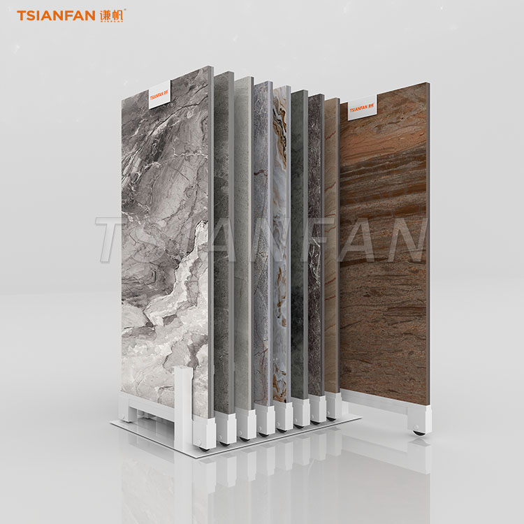 Professional Sliding Porcelain Tile & Stone Sample Display Rack-CT925 - Image 3
