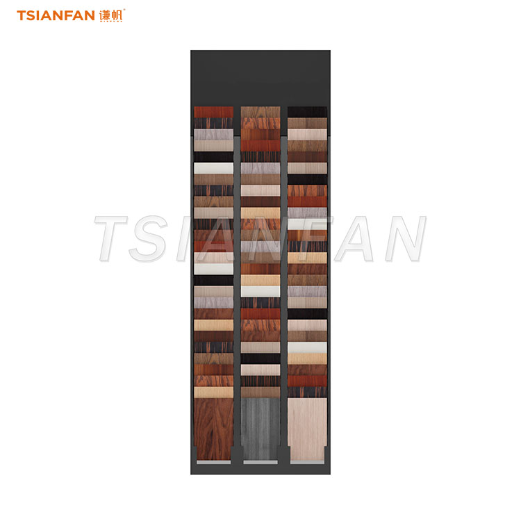 Professional Solid Oak Wood Flooring Sample Display Stand for Showrooms-WE004 - Image 3
