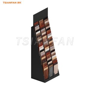 Professional Solid Oak Wood Flooring Sample Display Stand for Showrooms-WE004