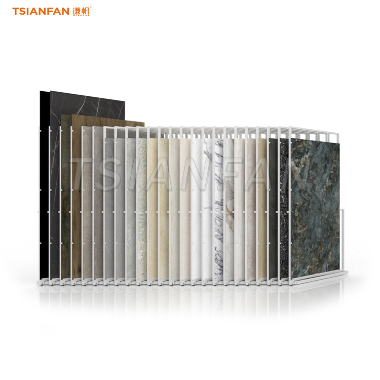 push-pull ceramic tiles flooring stand for sale - Image 2