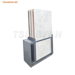 push & pull-out display stand sample stone display stand
