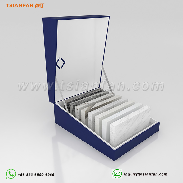 quartz stone sample display cardboard box packaging