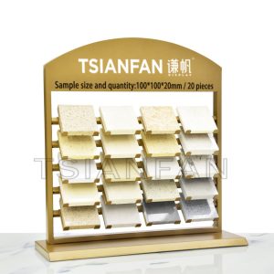 Quartz Stone Countertop Display Rack Stand Metal Marble For Tiles Sample