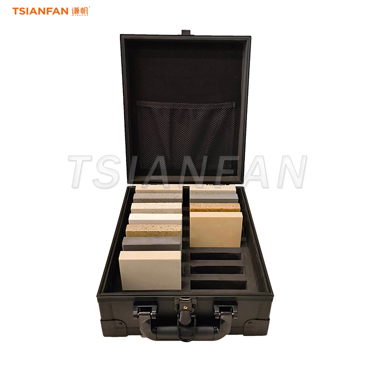Quartz Stone Display Luggage Aluminum Box - Image 2