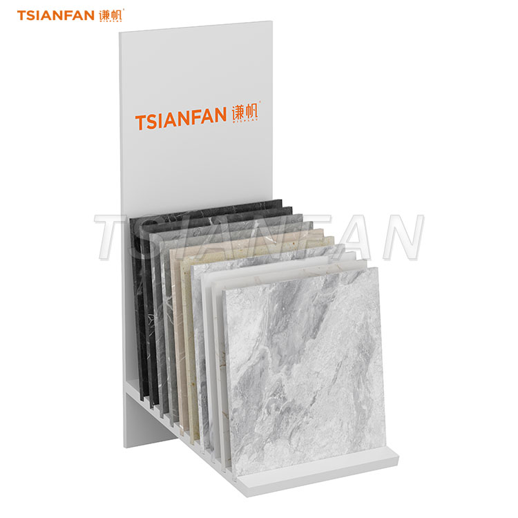 quartz stone display rack tiles showroom ideas-CE2141