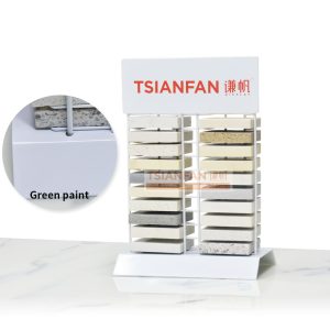 Quartz stone sample countertop display rack