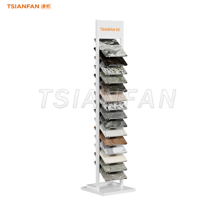 Quartz stone showroom flooring rack-SRL003