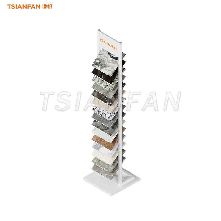 Quartz stone showroom flooring rack-SRL003 - Image 3