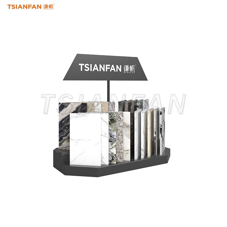 quartz stone tabletop display stand-SRT857 - Image 2