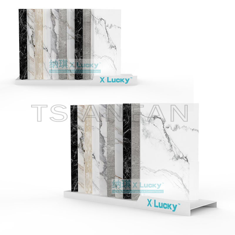 Quartz tile sample table display rack - Image 4