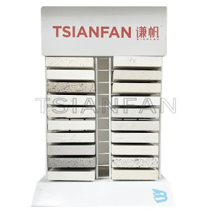 Quartzite stone tile brackets tile samples monitor desktop rack-SRT083