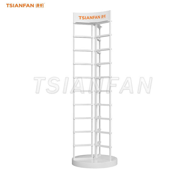 rotatable mosaic stone display rack vertical display rack-MZ2071 - Image 2