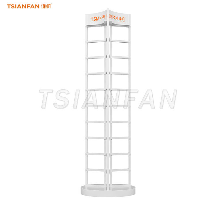 rotatable mosaic stone display rack vertical display rack-MZ2071 - Image 4