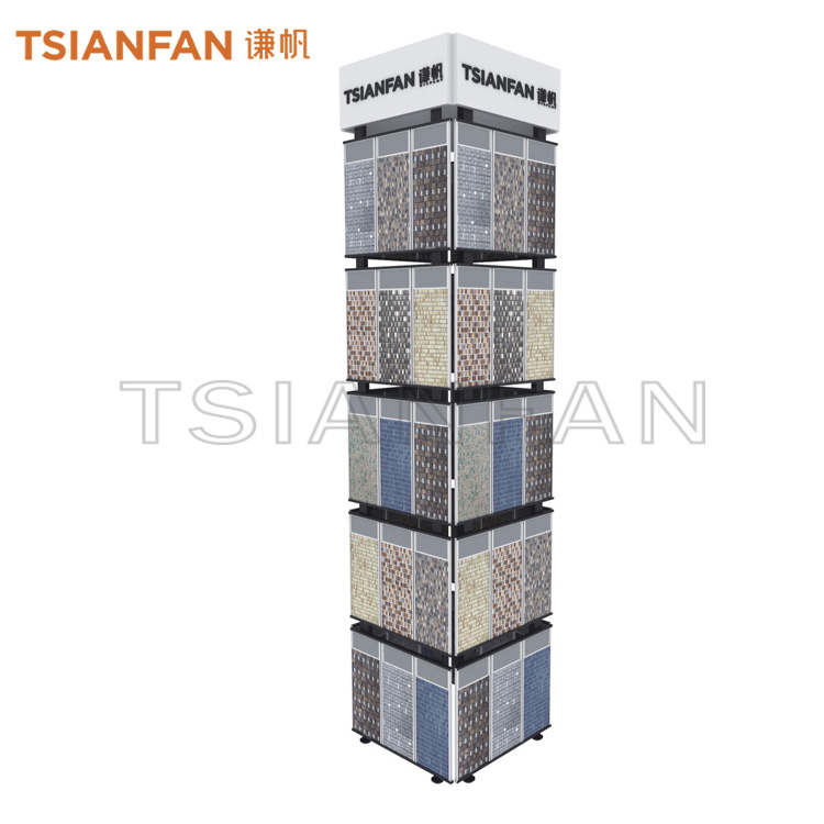 Rotating display shelf floor mosaic tiles mz2089 - Image 2