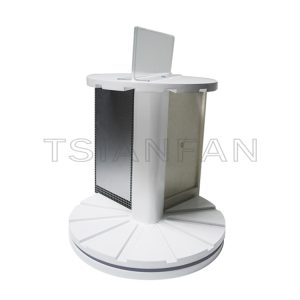 rotating small mosaic tile countertop display stand-mt917