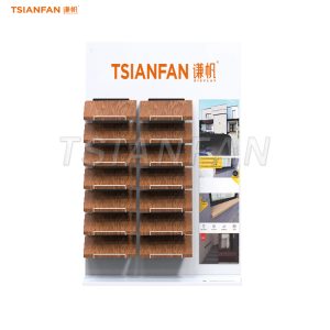 sample flooring exhibition hall display racks