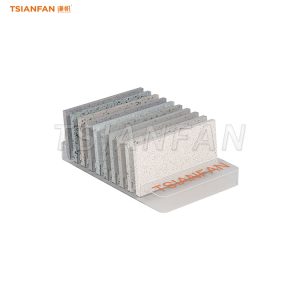 sample stone acrylic display stand tile showroom ideas-SRT041
