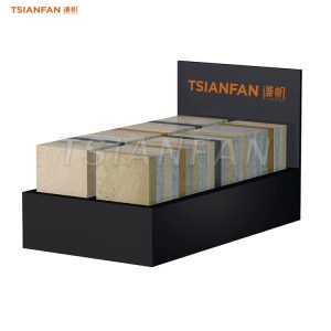 sample stone display rack quartz stone display boxes