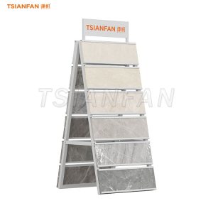 sample stone display stand A-frame tiles display-CL258
