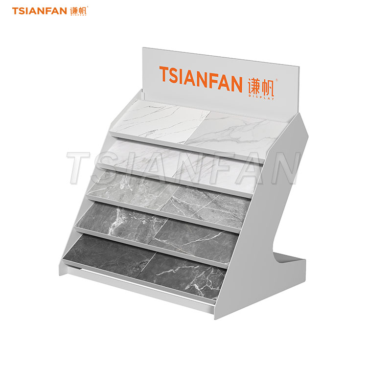 sample tiles desktop display stand showroom display for tile sample-SRT905 - Image 3