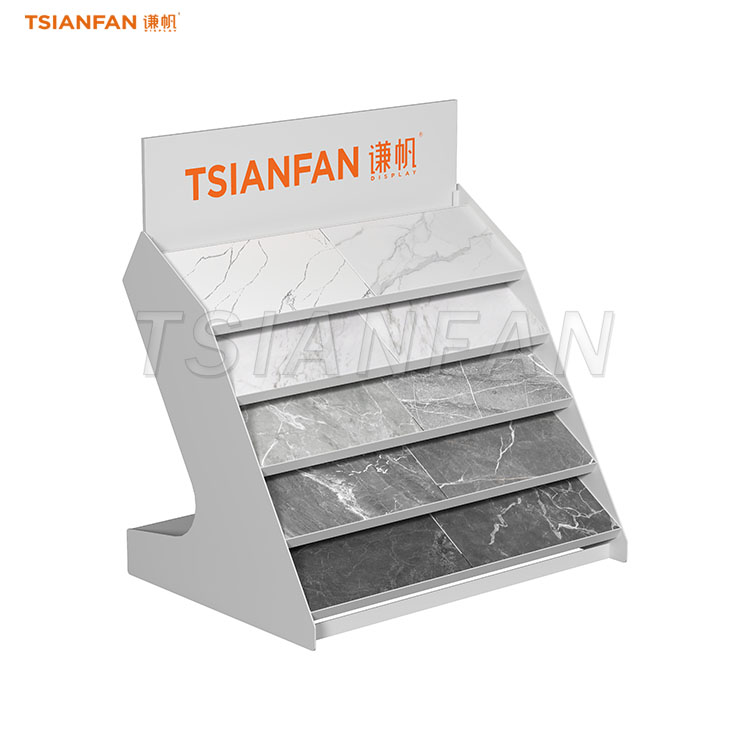 sample tiles desktop display stand showroom display for tile sample-SRT905