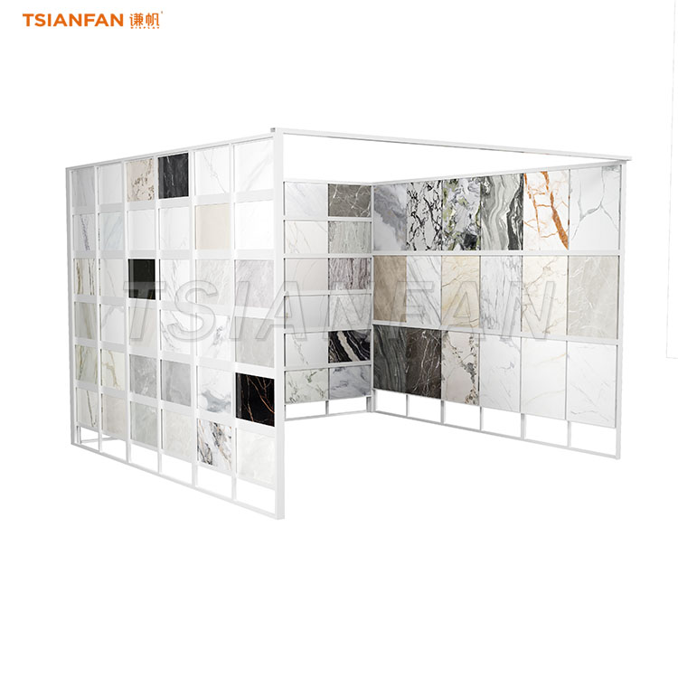 showroom ceramic tile hanging display rack-CD108