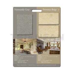 Showroom Customize design MDF board marble tile sample display board PF005-22