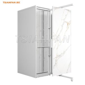 silky marble stone pull-out display stand-CT921