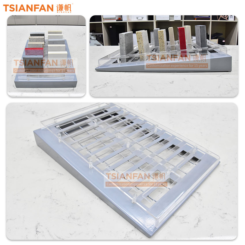 Countertop display ceramic tile Simple model table display rack - Image 3