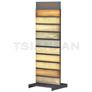 Solid showroom sample floor display stand