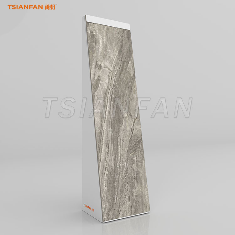 Space-saving A-frame slab storage and display racks-SD025