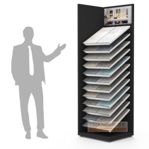 Specification board display stand stone sample floor stand showroom design template-SG1020