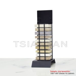 Stone Countertop Display Rack Factory Wholesale Metal Tile Marble Granite Quartz Stone Sample