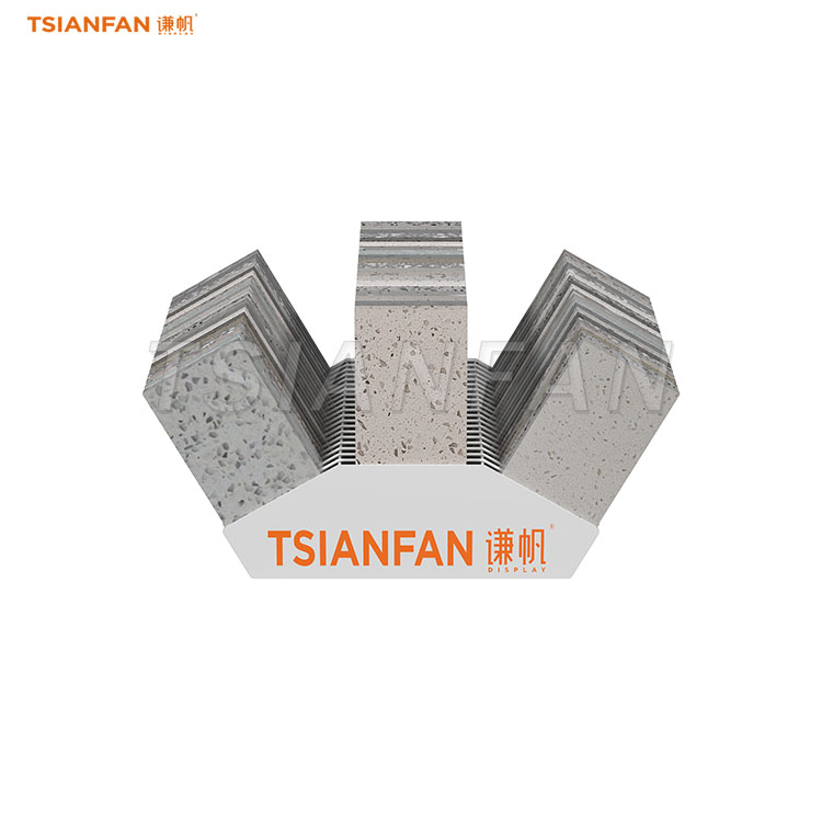 stone display rack flooring display for sale-SRT505 - Image 3