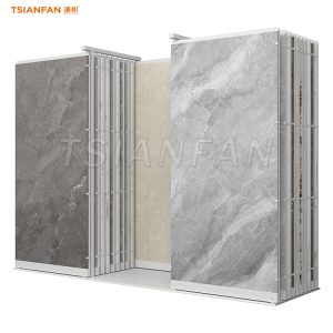 stone push pull display stand ceramic tile displays for sale-SG1007