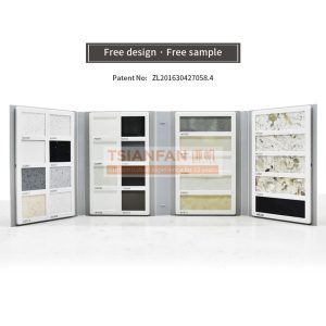 5 pages Tile Cover Plastic SampleProduct Catalogue DisplayStone Sample Book C